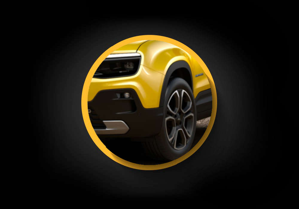 Jeep Avenger, передня частина