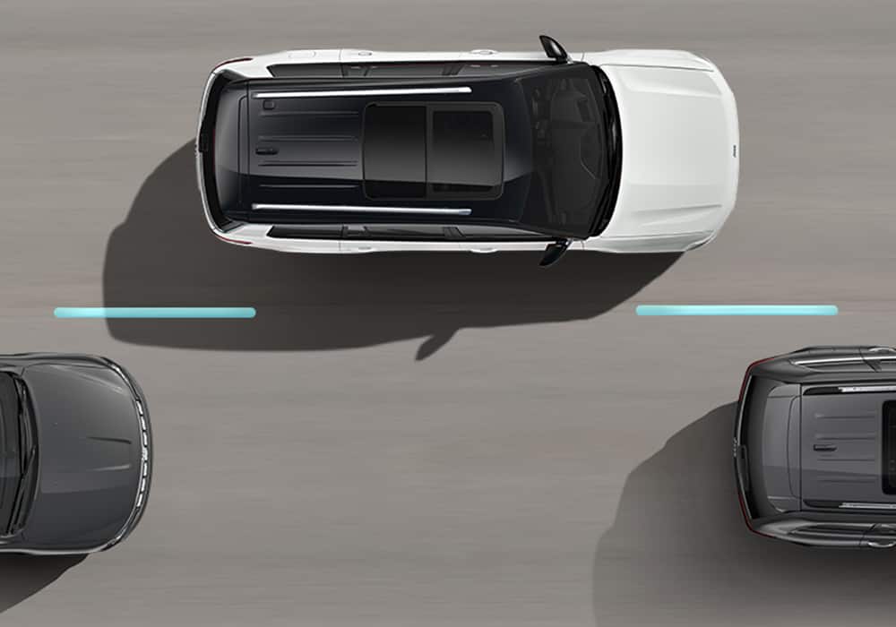 Jeep Grand Cherokee, Утримання в смузі руху