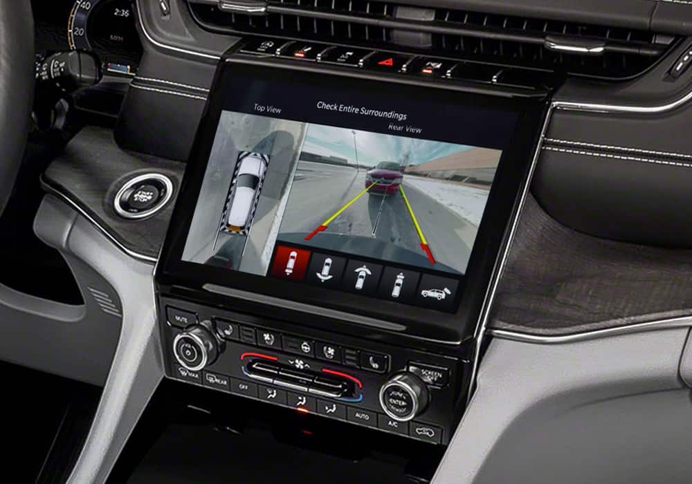 Jeep Grand Cherokee, Камера кругового огляду