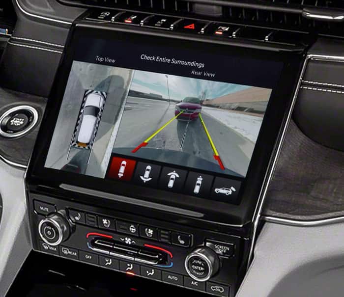 Jeep Grand Cherokee, Камера кругового огляду